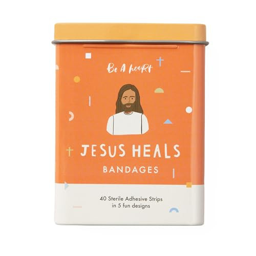Jesus Heals Bandages, Jesus Adhesive Bandages, Jesus Bandaids (2 Bandage Tins) | Amazon (US)