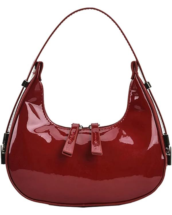 Women's Crescent Shoulder Bags Retro Y2k 90s Hobo Handbags Top Handle Y2k Underarm Bag Fashion Cl... | Amazon (US)