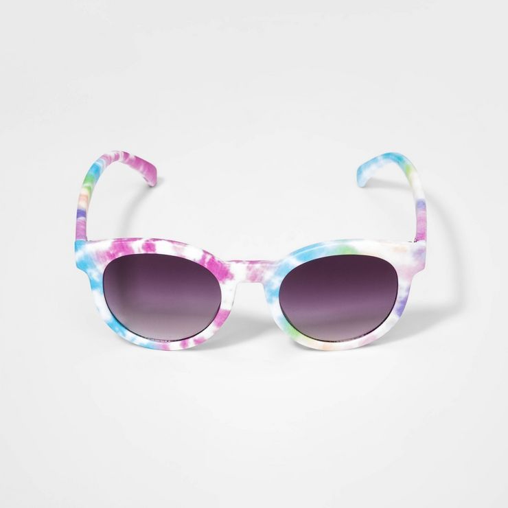 Kids' Rainbow Round Sunglasses - Cat & Jack™ Blue/Purple | Target
