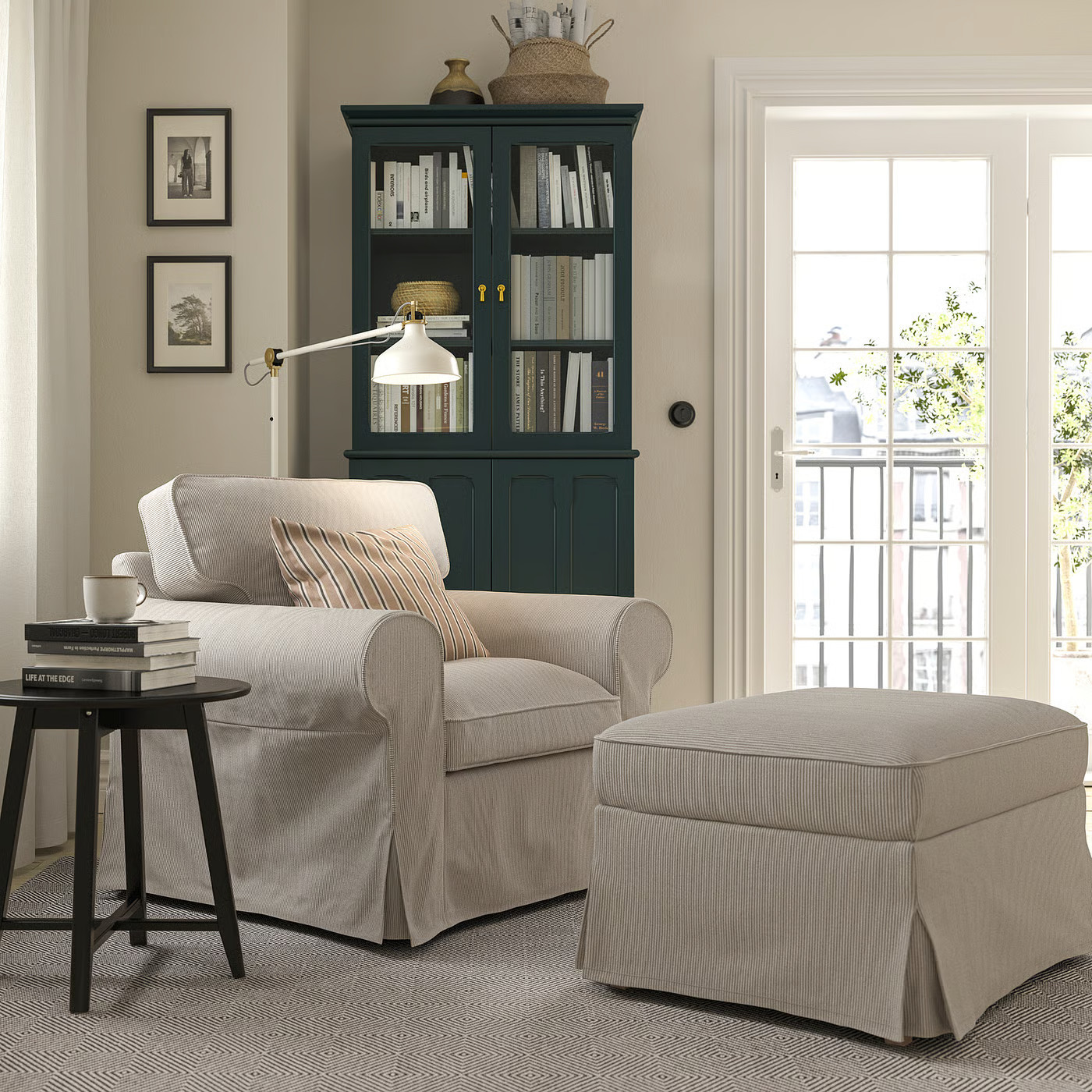 IKEA UPPLAND armchair, Kelinge beige | IKEA US