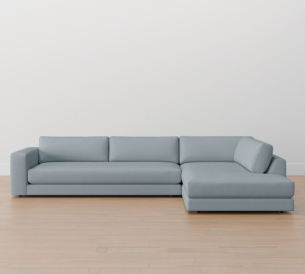 Carmel Lounge Return Bumper Sectional (117"&ndash;129") | Pottery Barn (US)