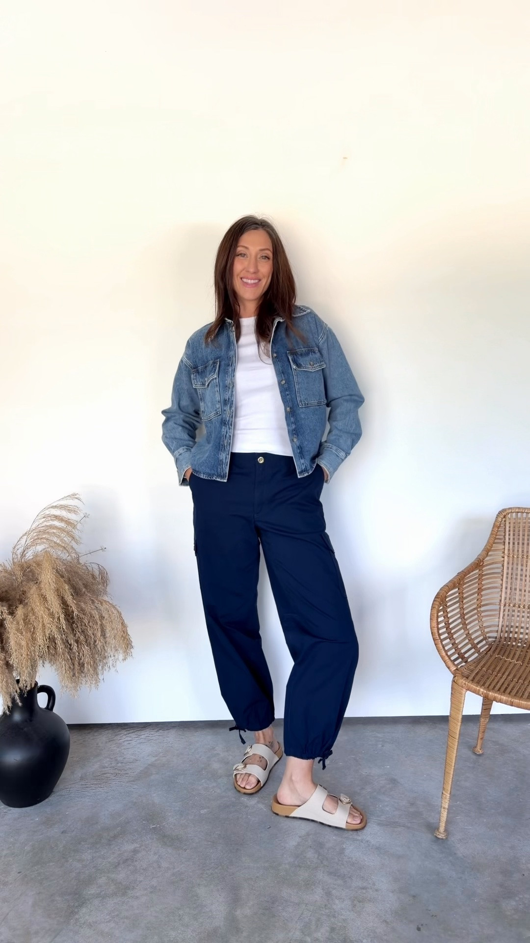 Yall know I love denim, but lately I’m on a mission to find us comfy pants that are cute and not leggings. These are very nice to dress up for the office, or down for any day of the week! Wear the size small joggers. The jacket is older and no longer in stock, but I found similar ones

#LTKOver40 #LTKSeasonal #LTKSaleAlert