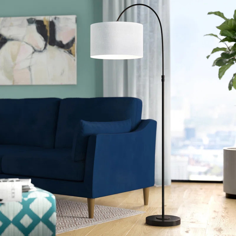 Mineo 64" Arched/Arc Floor Lamp | Wayfair North America