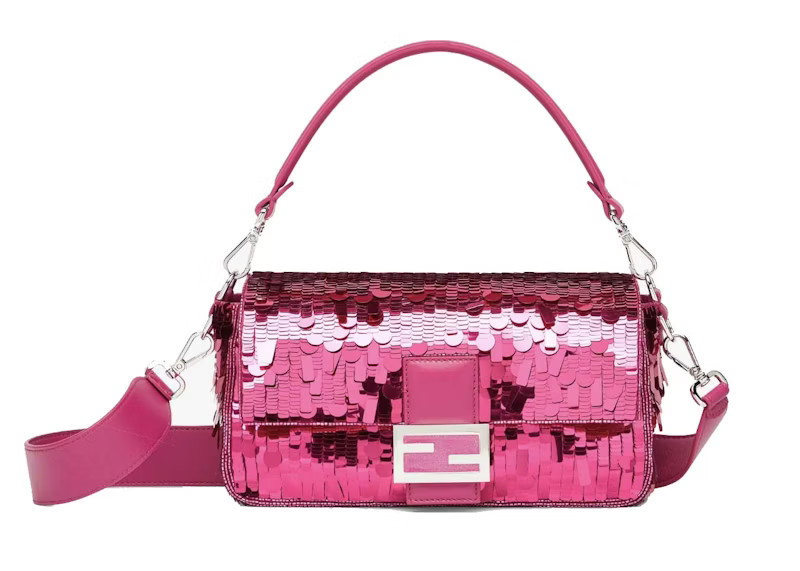 Women's Fendi Sequined Baguette in Pink | StockX