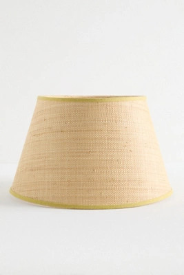 Raffia Tapered Drum Lamp Shade | Anthropologie (US)