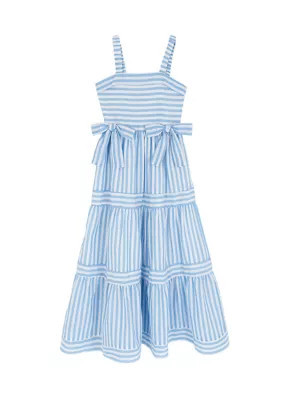 Rare Editions Girls 7-16 Striped Maxi Dress | Belk