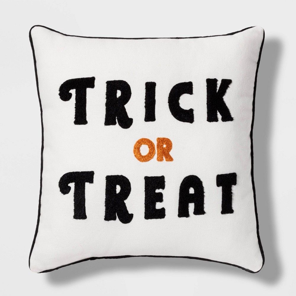 Halloween Trick or Treat Halloween Decorative Pillow - Hyde & EEK! Boutique | Target