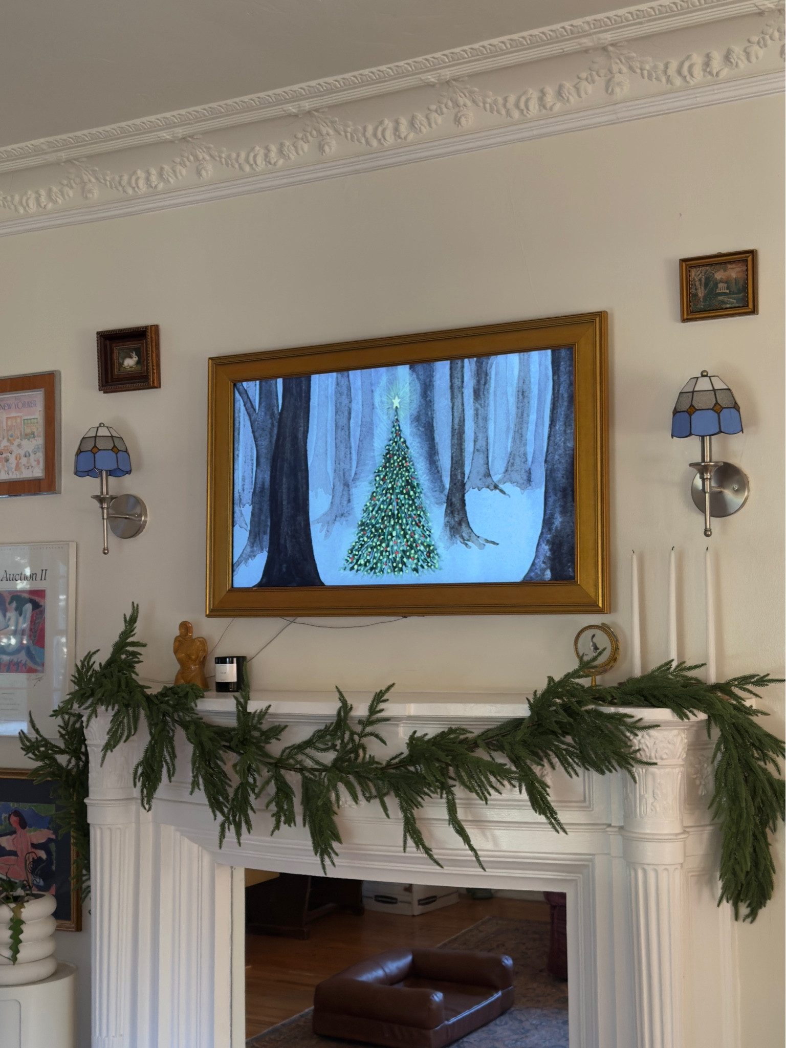 Faux Garland for the holidays! 

#LTKHome #LTKFindsUnder50 #LTKHoliday