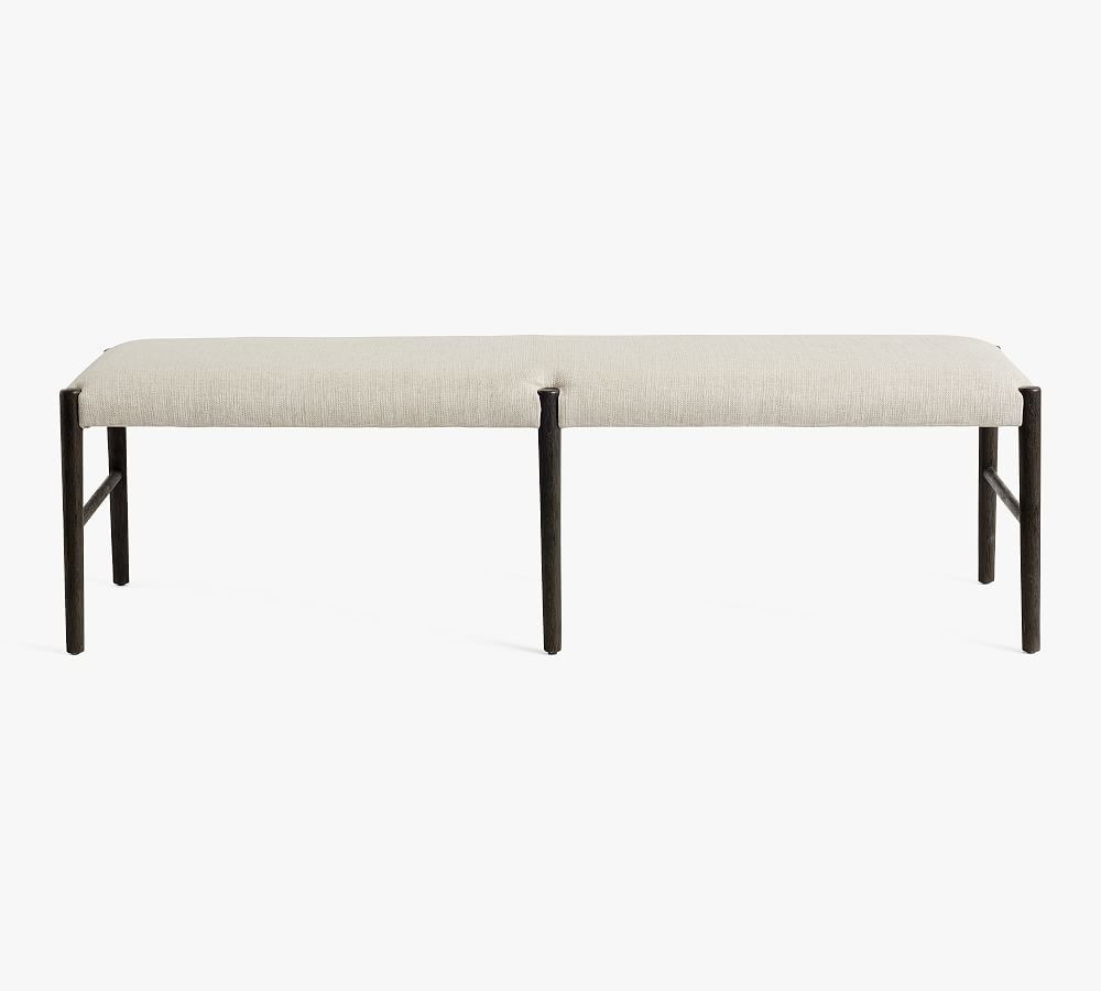 Quincy Upholstered Bench | Pottery Barn (US)