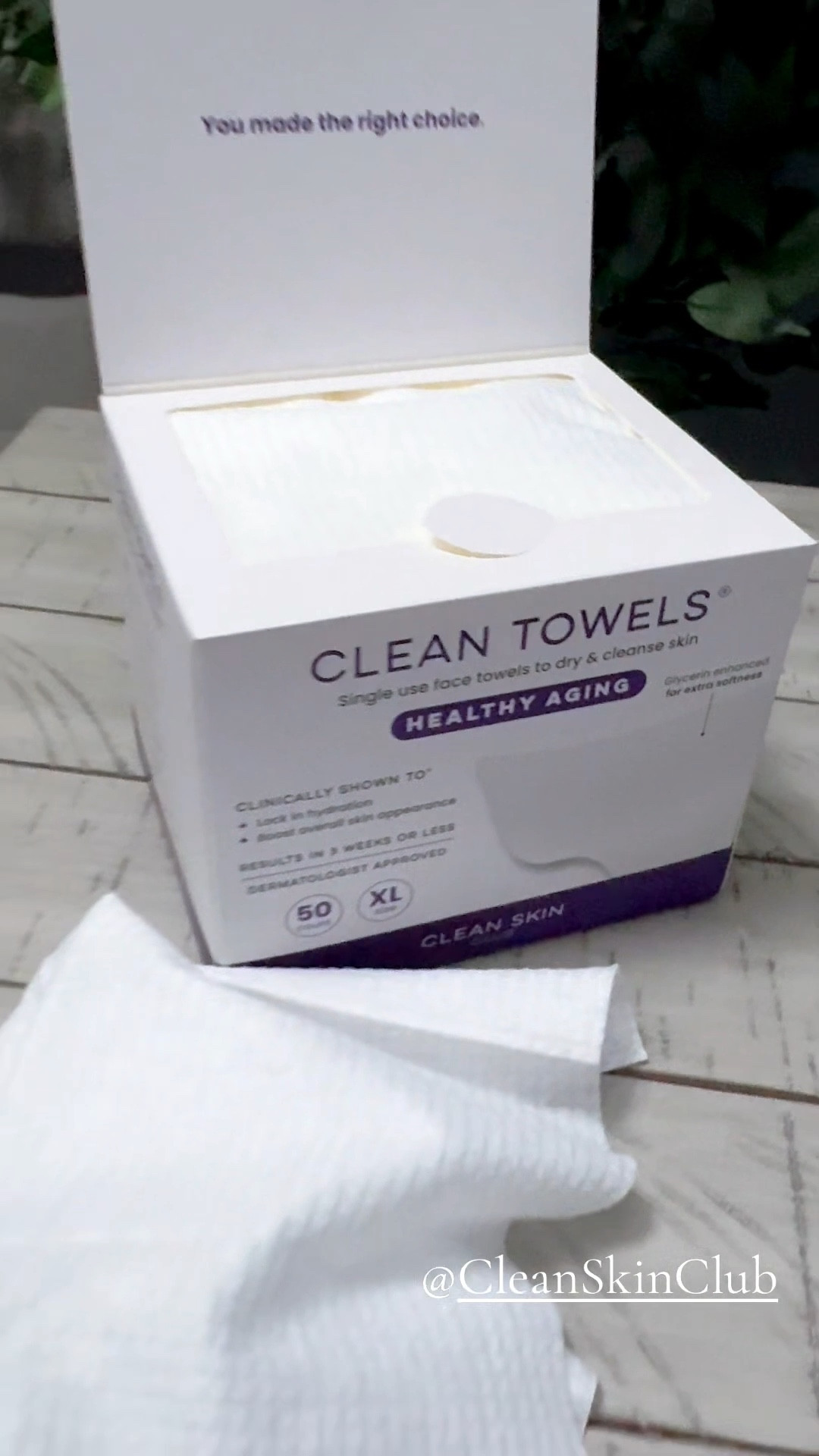 Clean Skin Club 🤍
Healthy Aging XL Towels

#LTKmorningroutine #LTKBeauty #LTKselfcare