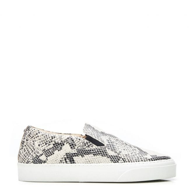 Adrina Natural Snake Print Leather | Moda in Pelle UK