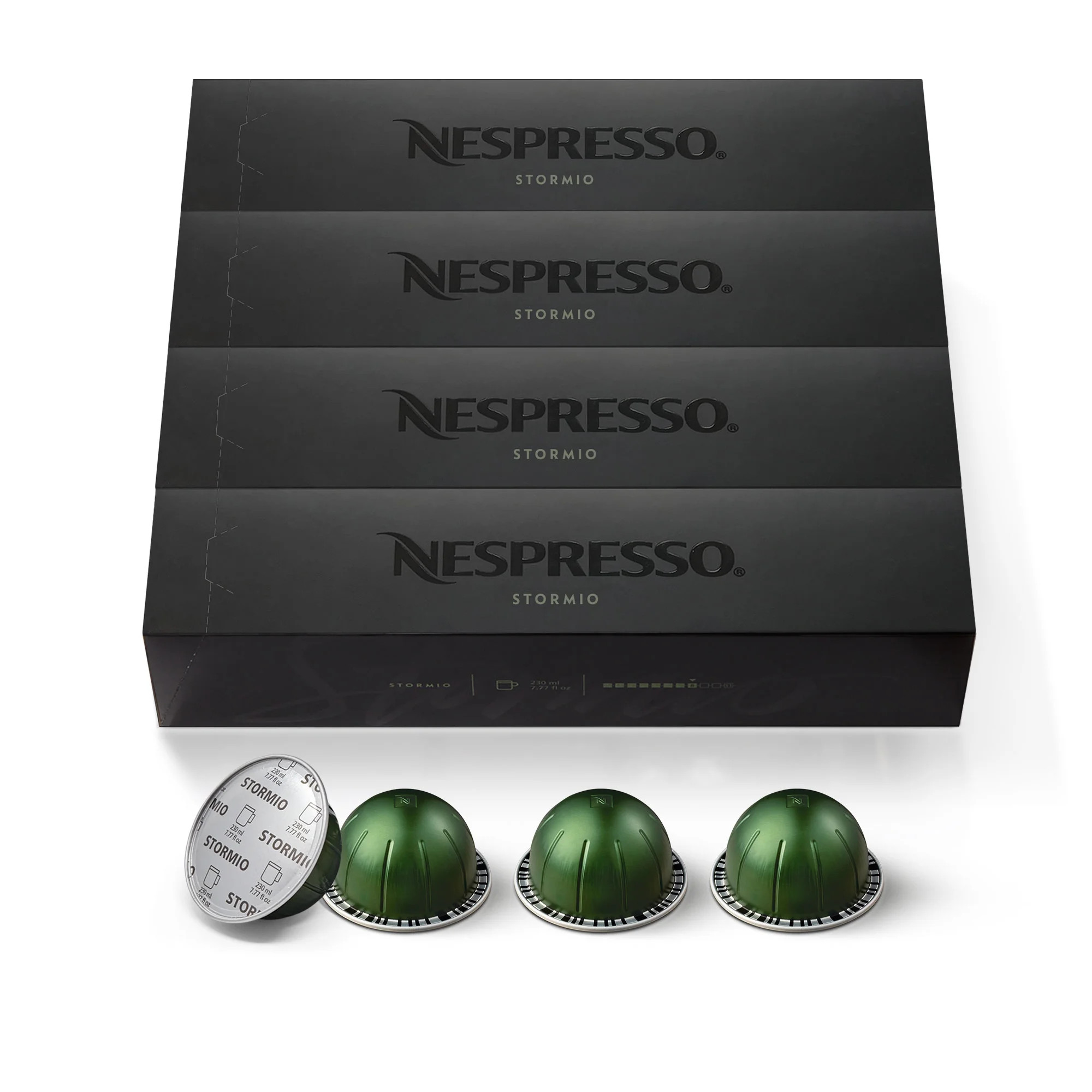 Nespresso Stormio Dark Roast Vertuoline Coffee Pods, 40 Ct (4 Boxes of 10) | Walmart (US)