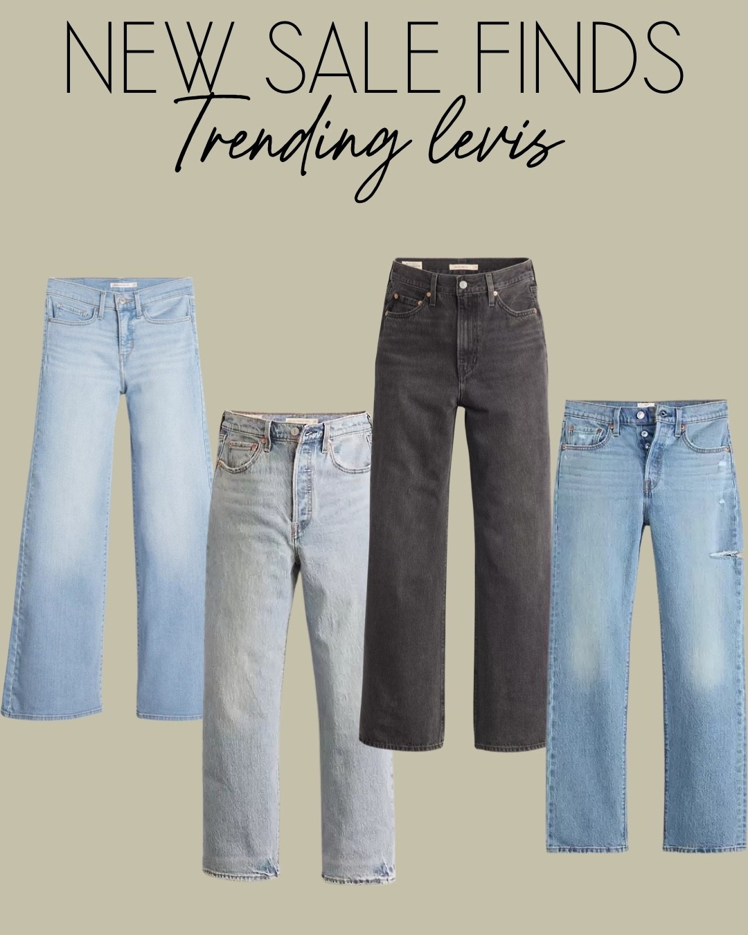 Favorite Levi’s on sale trending jeans size 23/24 

#LTKFindsUnder100 #LTKFindsUnder50