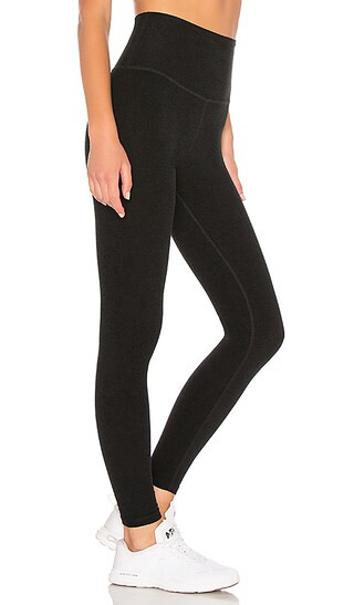 Spacedye High Waisted Midi Legging in Darkest Night | Revolve Clothing (Global)
