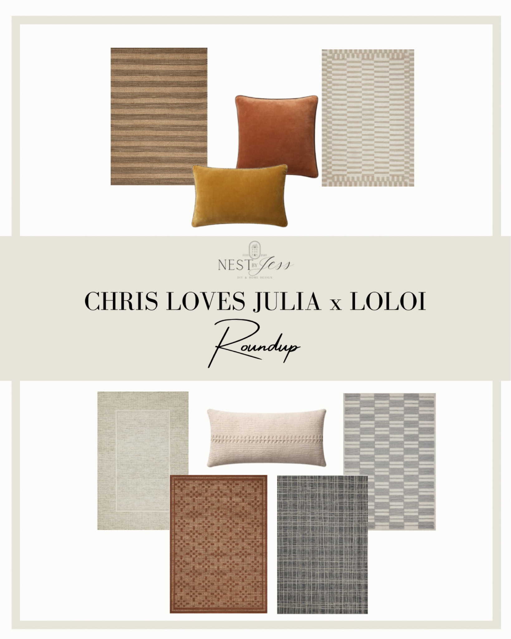 I gave my dining room a little refresh with the latest Chris Loves Julia x Loloi collection, and I had to share all of my favorites from this drop! 

I’ve used Loloi rugs time & time again in my home (and my clients’ spaces) because I love their quality- it’s unbeatable for their price point. Plus, they hold up to my two dogs, and that’s saying something! 

Check out this entire collection - it’s one to not miss! 



#LTKhome #LTKSeasonal