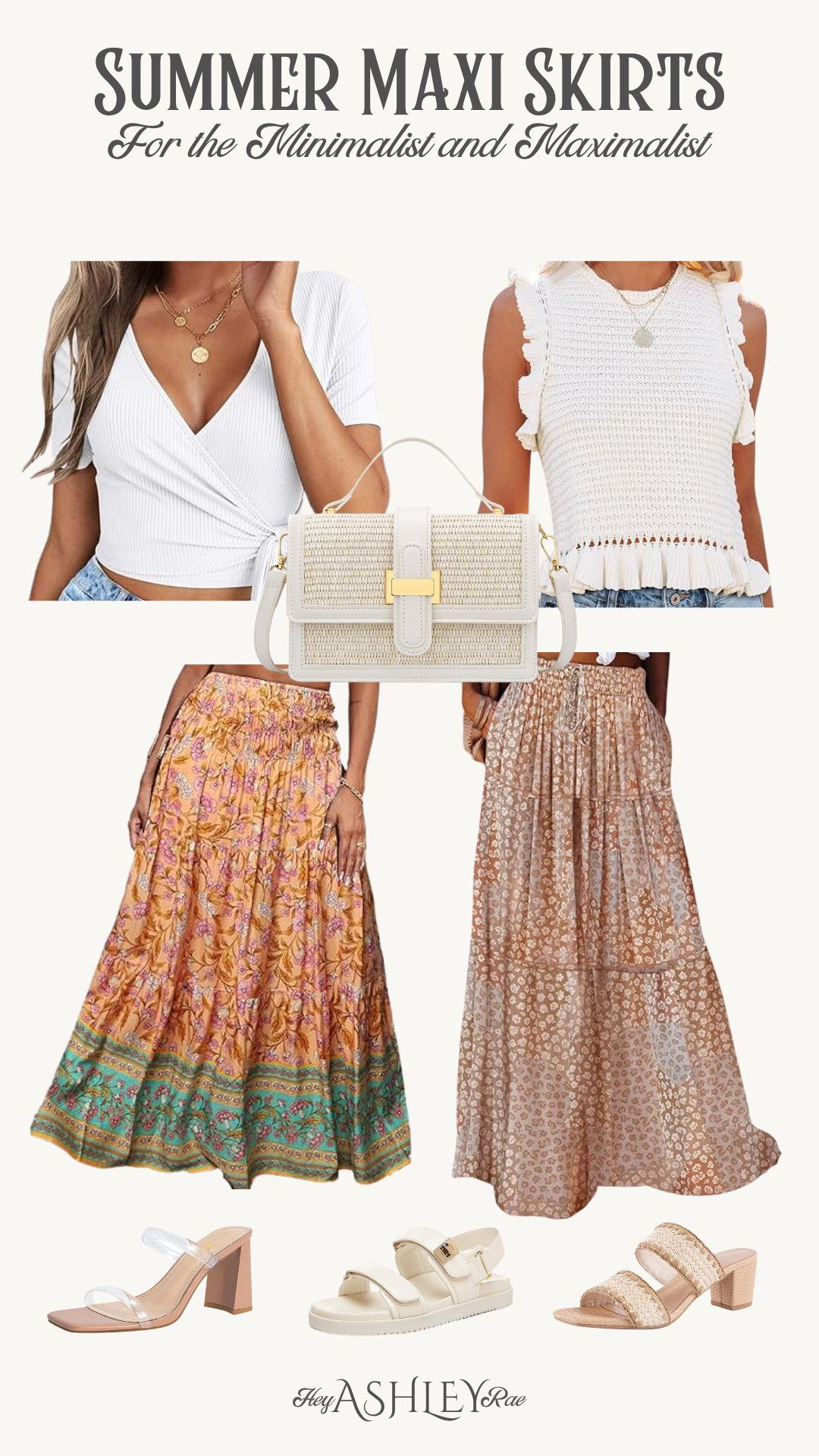Maxi skirts are the perfect summer outfit because they’re so comfy! Love the boho outfit vibes!

Wrap top, crochet top, shirt sleeves, floral skirt, skirt with pockets, neutral heels, nude heels, boho skirt, boho summer, summer outfit, beach outfit, vacation outfitt

#LTKStyleTip #LTKTravel #LTKFindsUnder50