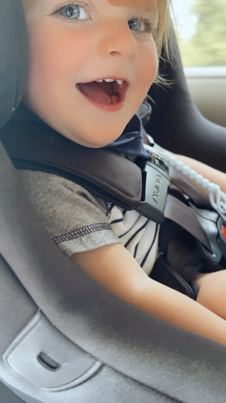 my little backseat snack buddy hehe 😋🫶🏽🤪 it’s the giggle for me 🥹🤍🥰

#LTKtravel #LTKfamily #LTKbaby