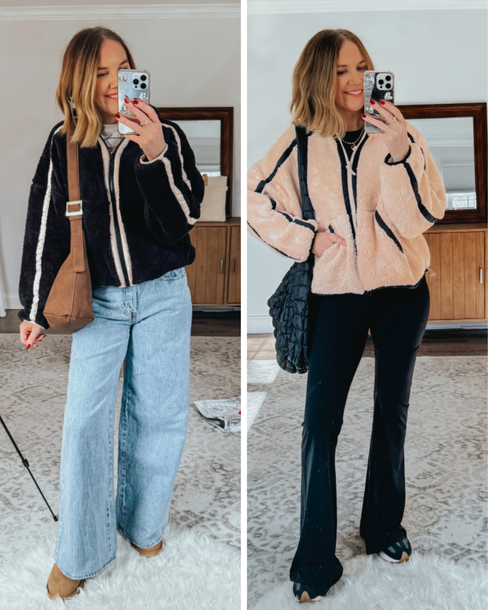 30% off this fleece look for less zip up. I wear a medium. 

#LTKSaleAlert #LTKSeasonal #LTKGiftGuide