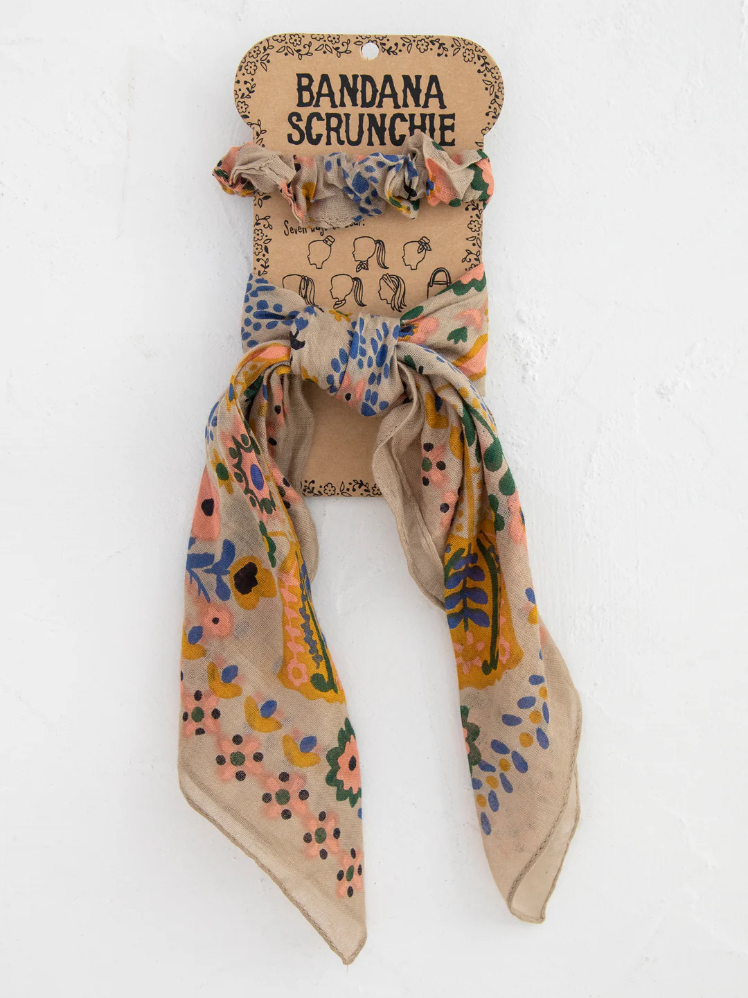 Bandana Scrunchie | Natural Life