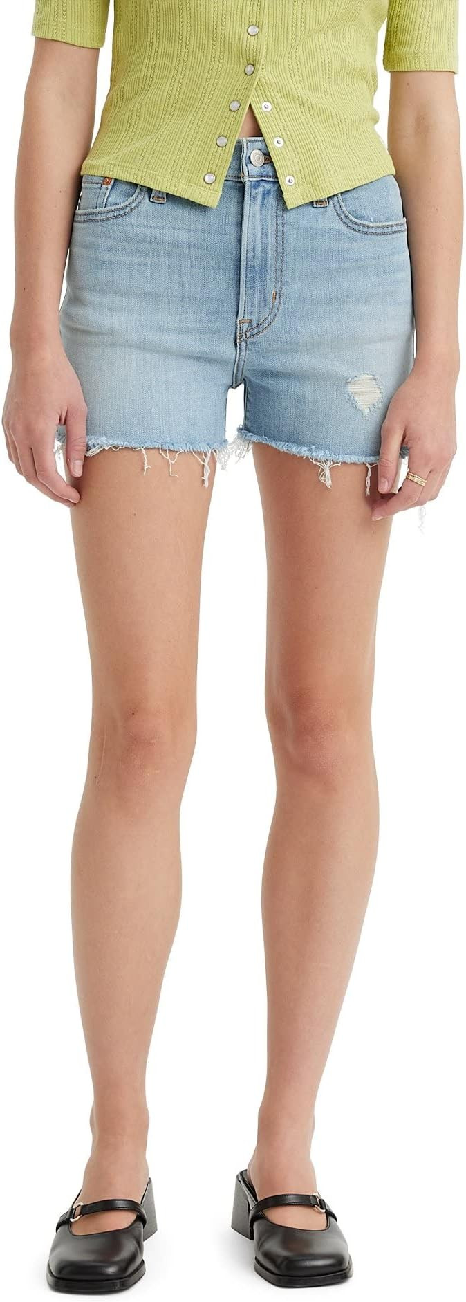 Levi's Women's High Rise Shorts | Amazon (US)