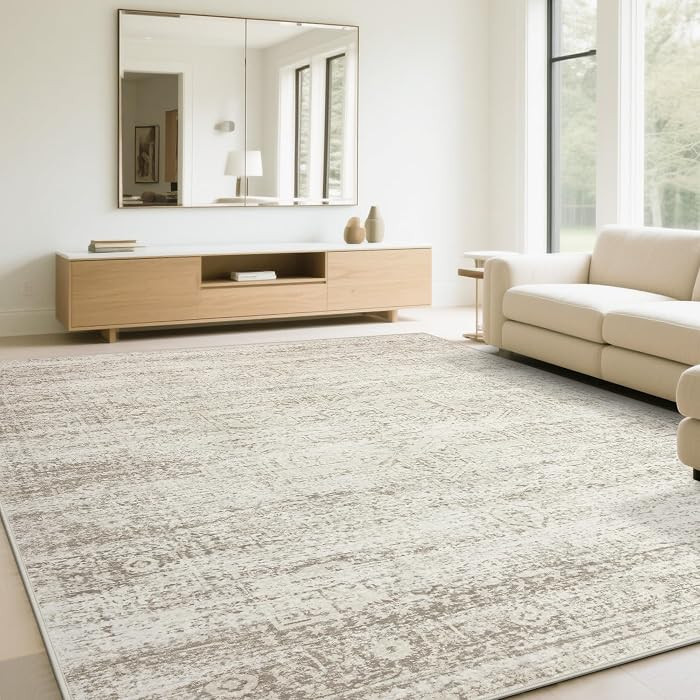 Washable Rugs 6x9 Area Rugs for Living Room,Bedroom,Dining Room Carpet | Amazon (US)