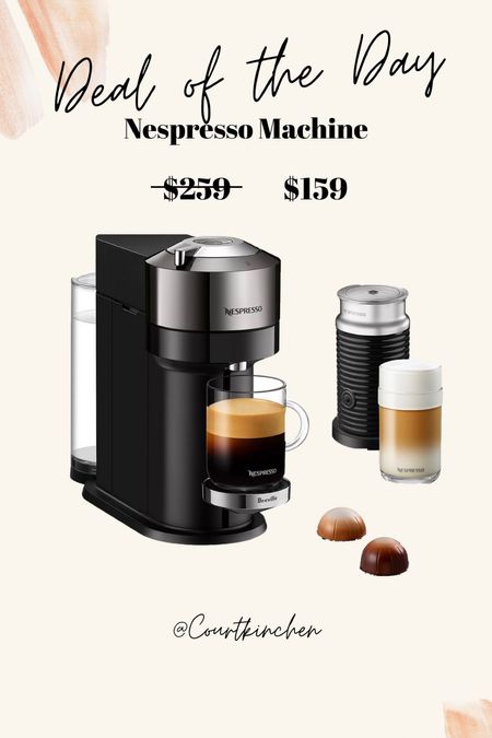Nespresso machine + milk frother on sale 38% off! 



Gift guide 
Christmas gift idea

#LTKCyberweek #LTKSeasonal #LTKHoliday