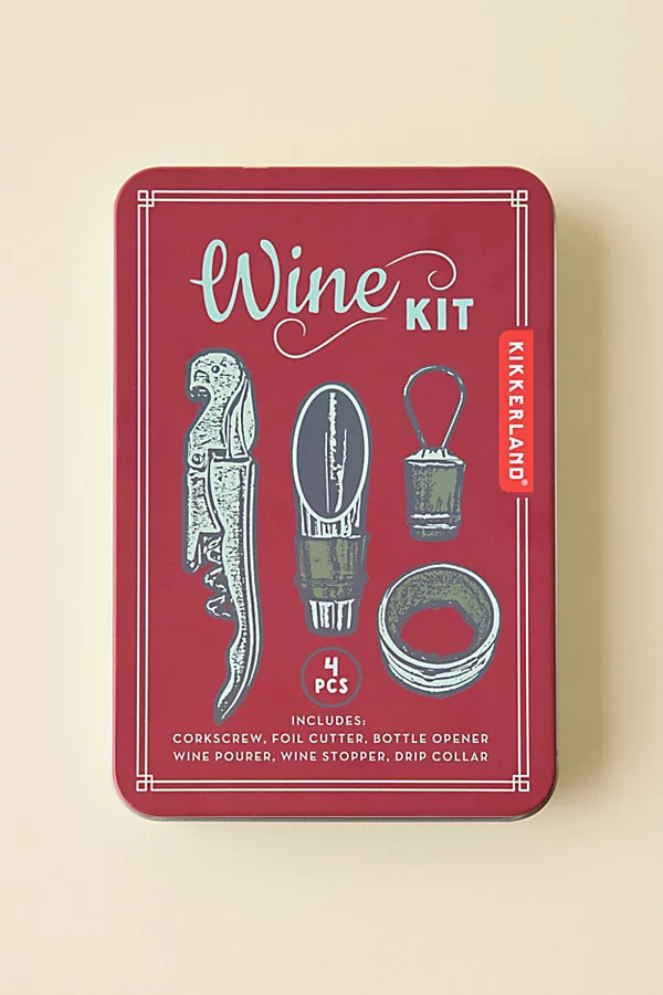 Wine Tool Tin Travel Kit | Urban Outfitters (US and RoW)