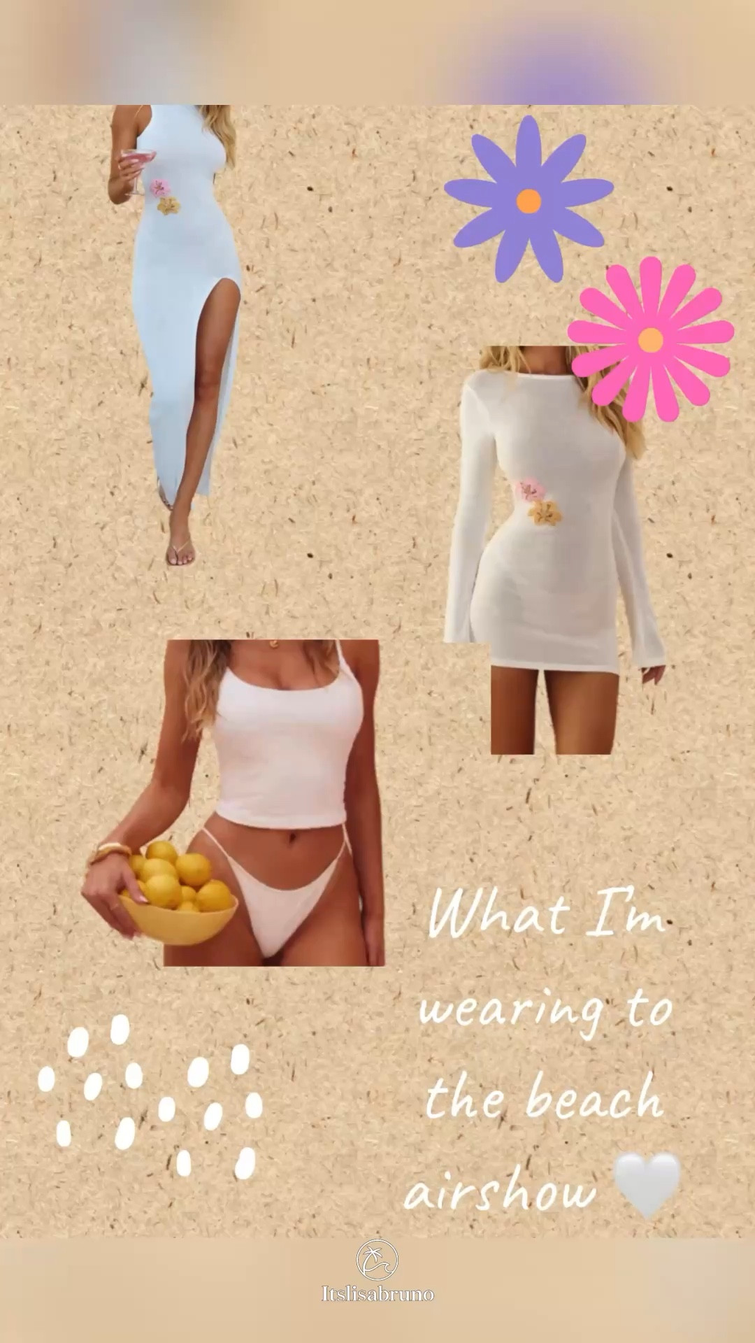 If I had to pack only one color for vacation… it’s always white 🤍

@Hello Molly 

#Ad #WhiteOutfit #BeachCapsule #ResortWear #VacationStyle #CoastalChic #MinimalStyle #SwimCapsule #SummerWardrobe #EffortlessStyle #LTKStyle


#LTKSeasonal #LTKootd #LTKSwim