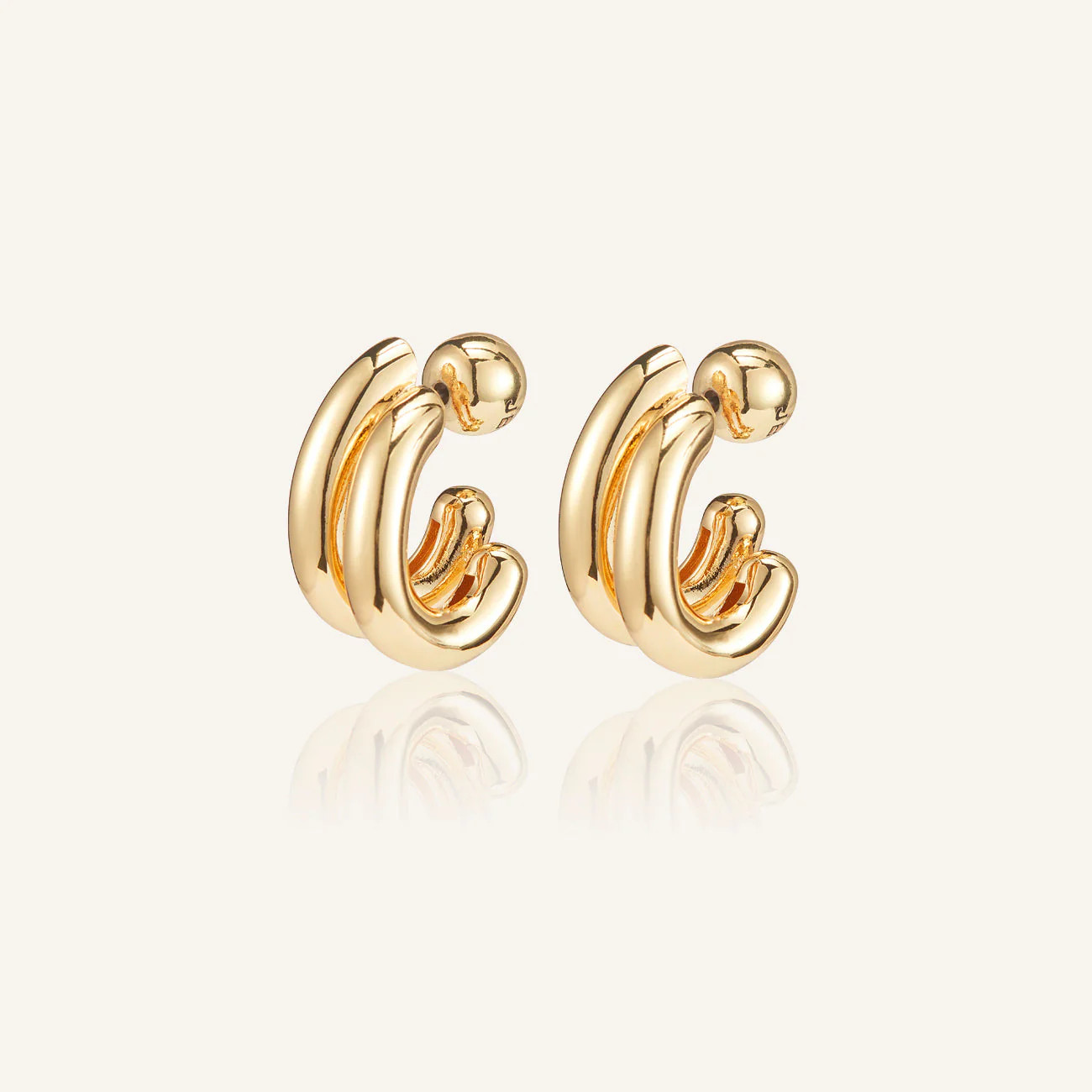 Florence Earrings Gold | Monarch Market