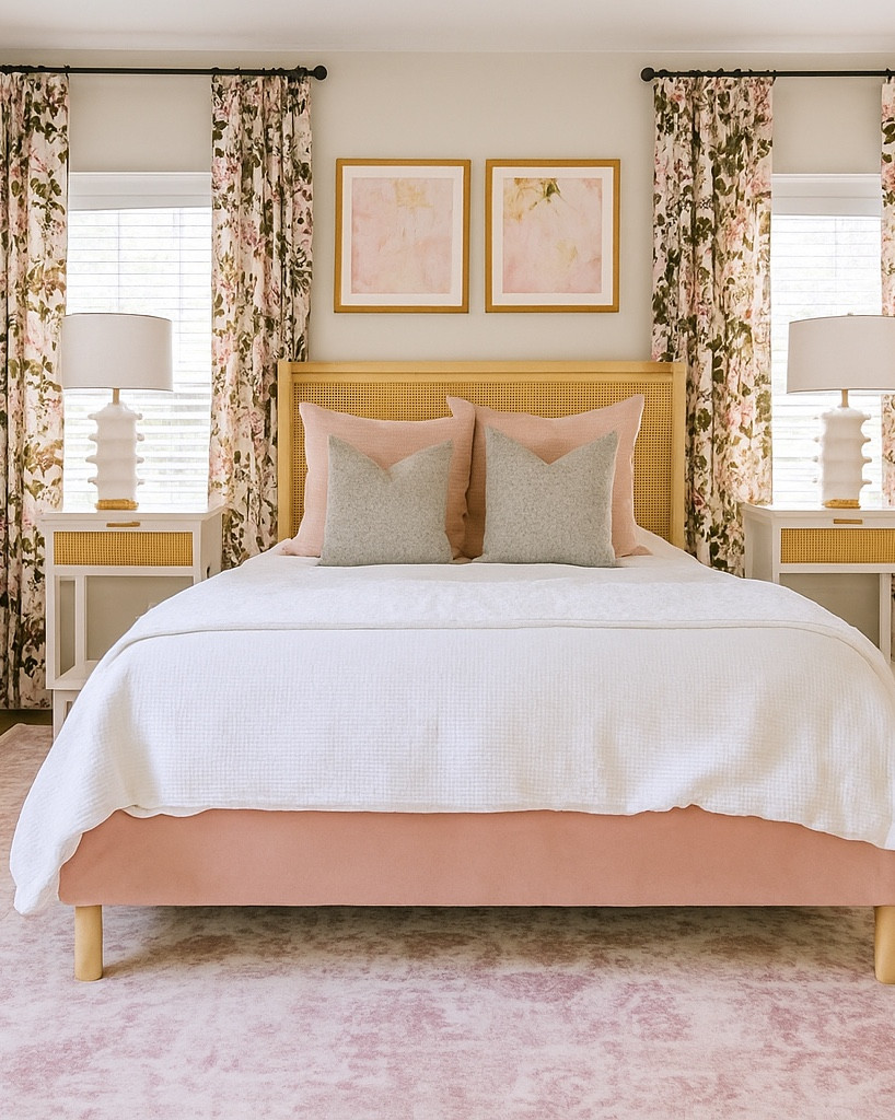 ✨Teen/Tween Girl Room✨
Pinks and floral and rattan for this trendy girls room.

#LTKHome #LTKKids #LTKFamily