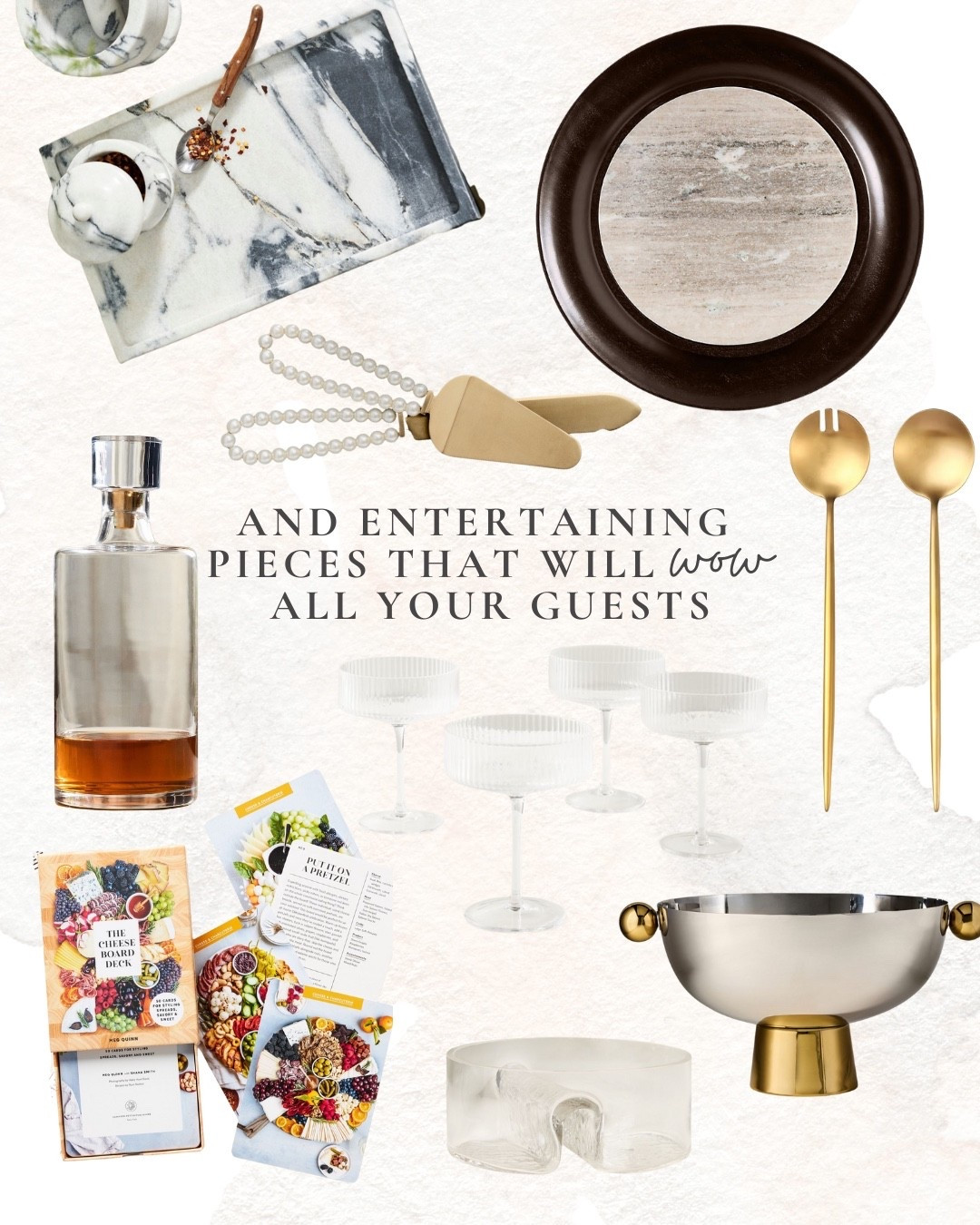Have the chicest entertaining pieces in a must — remember every touch is a chance to make an impressions — especially these pearl pie cutter! And the charcuterie deck book is a staple in our home! 

#LTKSeasonal #LTKHome #LTKGiftGuide