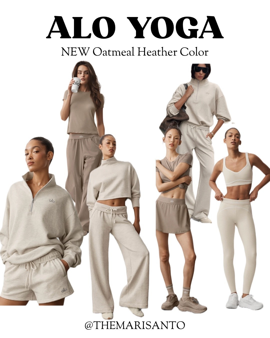 New drop from Alo Yoga and I’m OBSESSED 🤍✨
This oatmeal heather color is the perfect neutral—clean, elevated, and goes with everything. The new styles are giving effortless chic whether you’re heading to Pilates or running errands.

Trust me, this is one of those colors that will SELL OUT 👀
Everything is linked on my LTK—go grab your faves before they’re gone!

#AloYoga #LTKfit #NeutralStyle #PilatesStyle #LTKActive #neutralcolors #loungewear

#LTKActive #LTKfitnessgoals #LTKootd