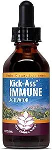 Amazon.com: WishGarden Herbs Kick-Ass Immune Activator - Immunity Support Supplement for Adults, ... | Amazon (US)