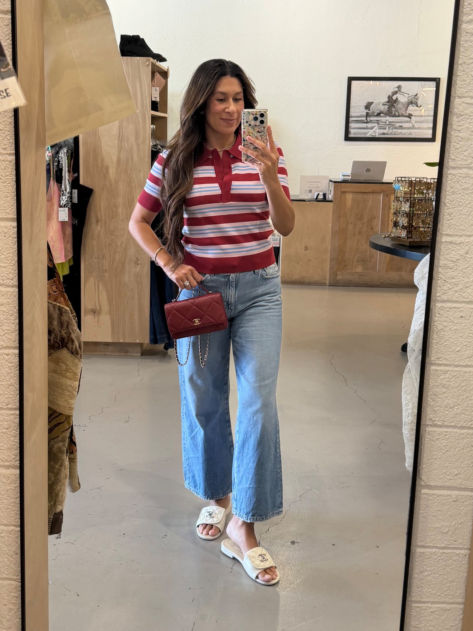 Spring OOTD 
Casual Spring Fit 
This is 40 
Casual Fit 

#LTKSeasonal #LTKootd #LTKOver40