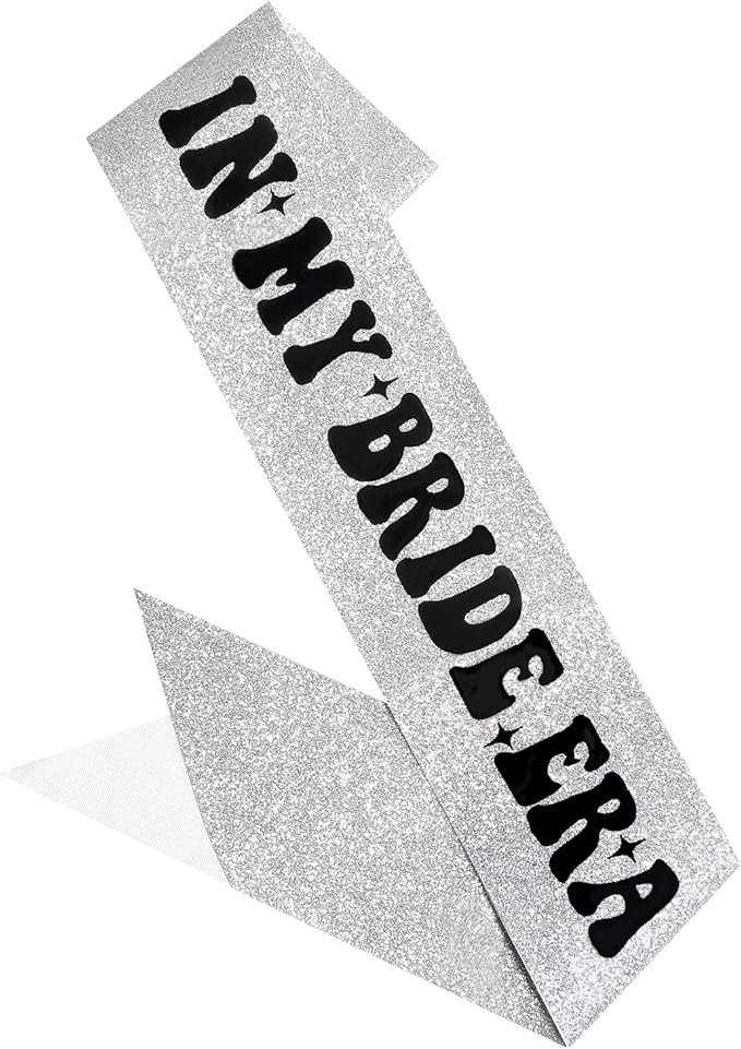in My Bride Era Sash - Bachelorette Party Decorations, Bride to Be Sash, Bachelorette Party Sash,... | Amazon (US)