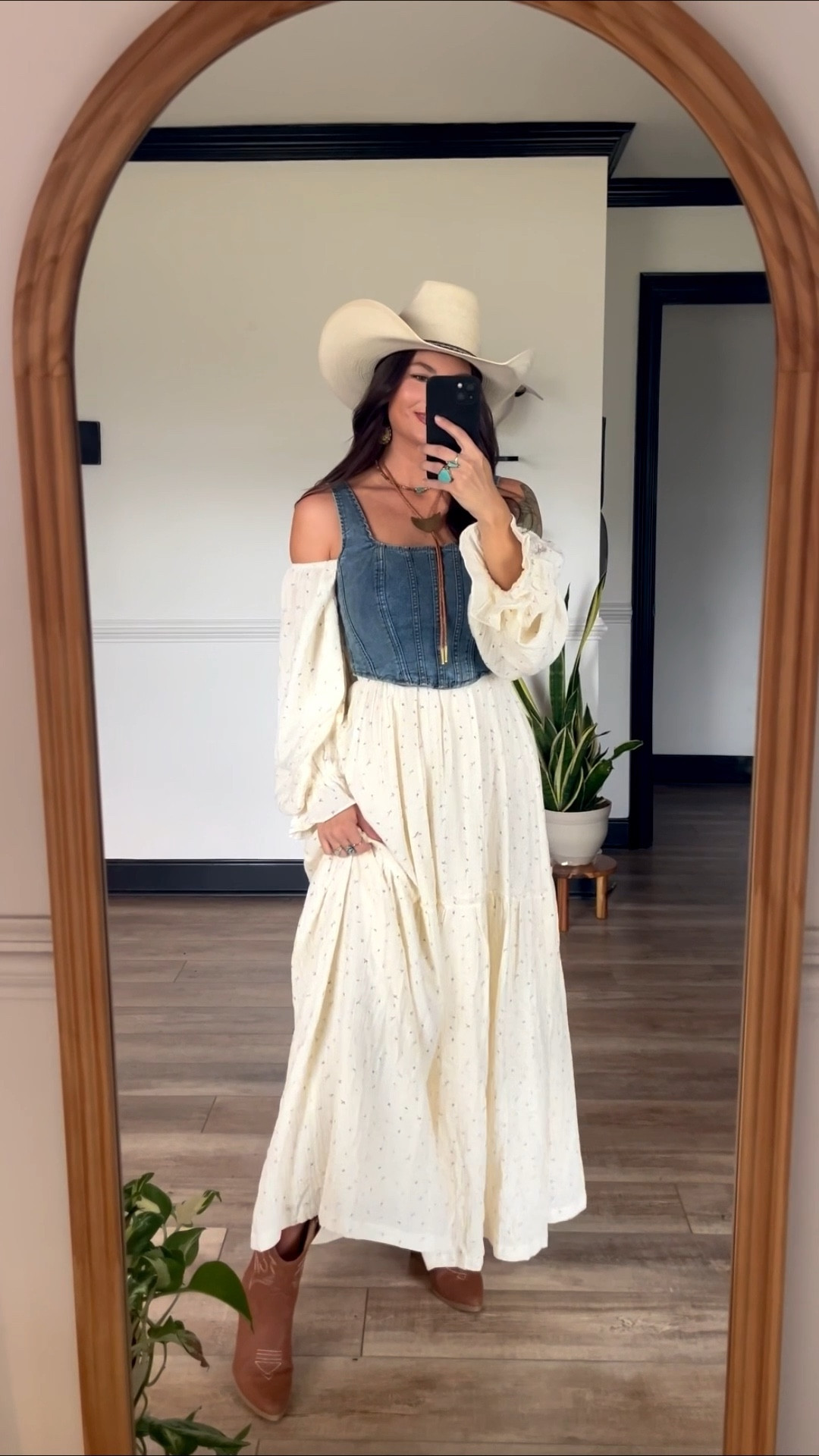 My maxi dress is available in a new color! White with blue floral 🤍 great color combo for spring and summer. Bolo from November Maker

#LTKFestival #LTKootd #LTKgrwm