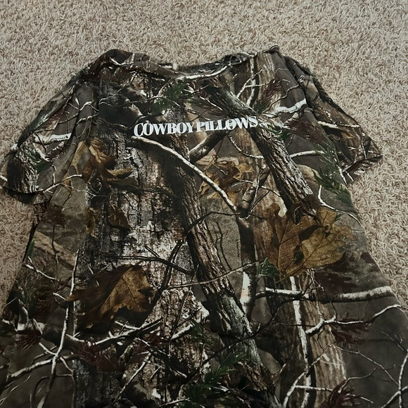 She is Gracie Lou Camo Cowboy Pillows Tee | Poshmark