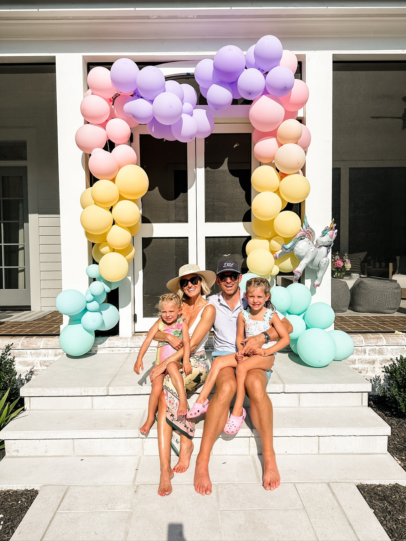 We had the best time celebrating Hazel yesterday! Love this balloon arch we got from Target! Wearing size small in swim! 

Loverly Grey, Target finds, swimsuits, balloons, balloon arch 

#LTKParties #LTKFamily
