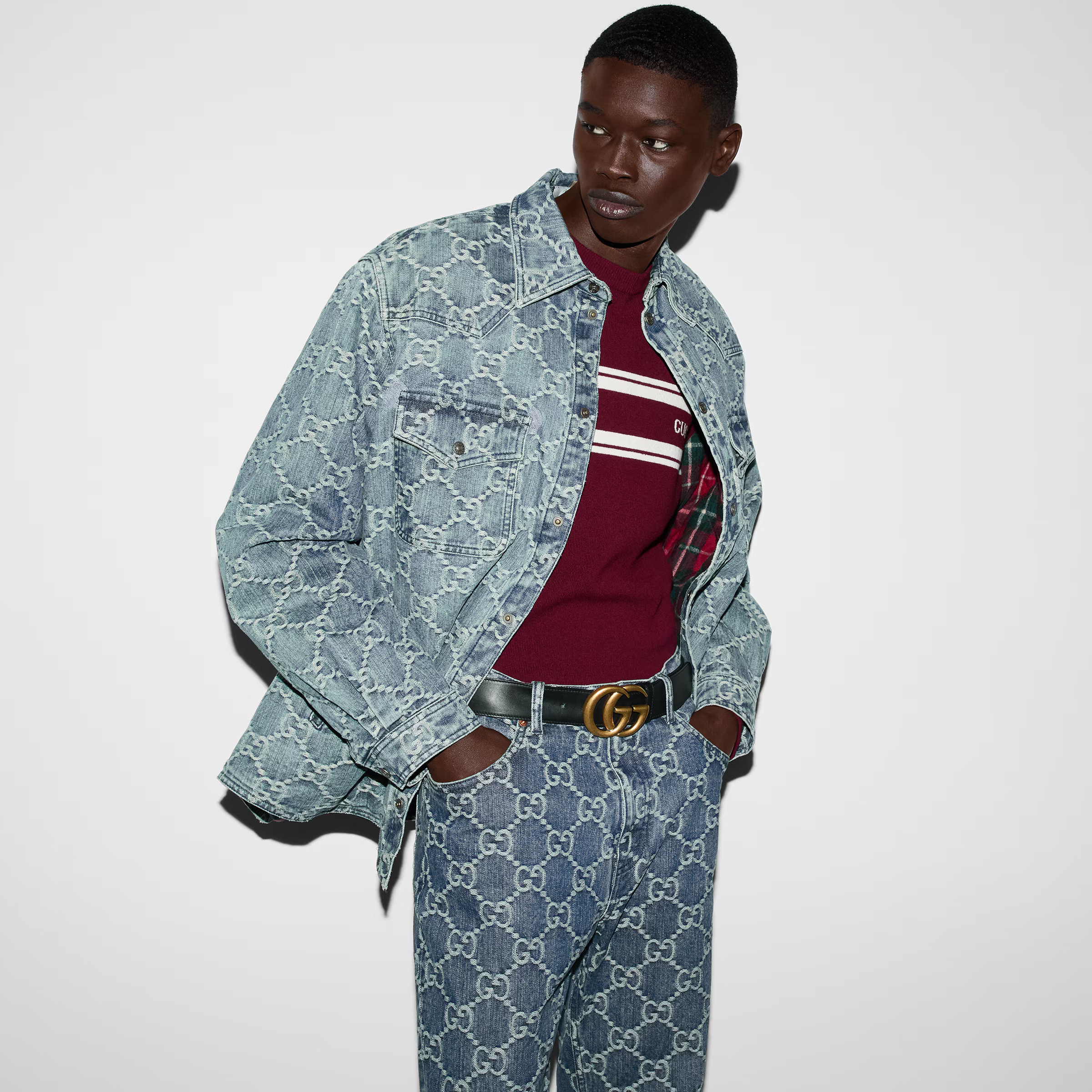 GG Marmont wide belt | Gucci (US)