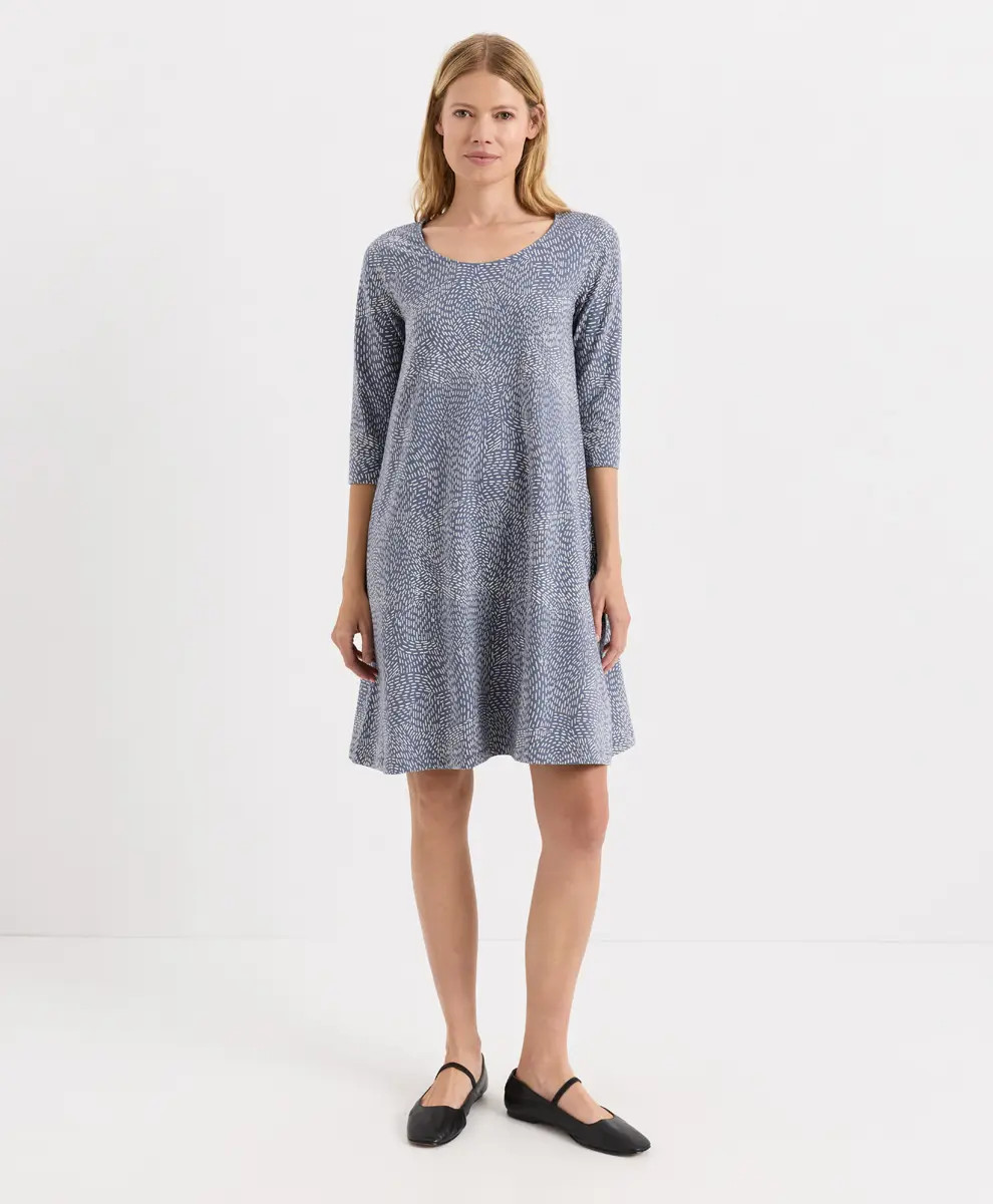 Pact Fit & Flare A-Line Dress Made with Organic Cotton (Women) | Nordstrom | Nordstrom