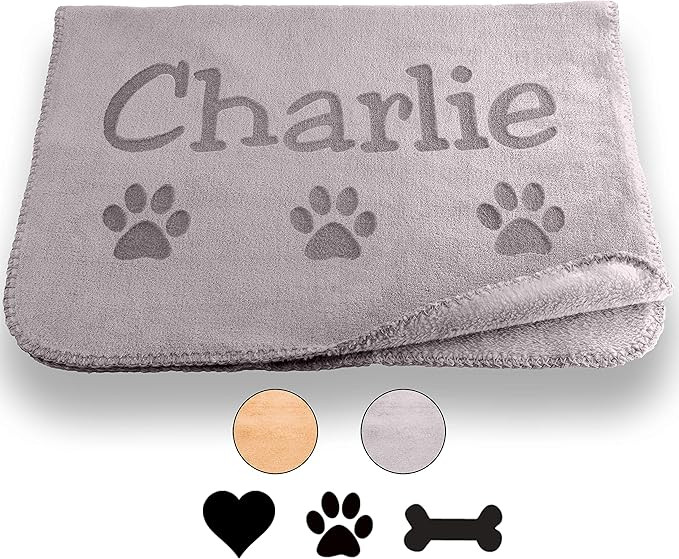 Custom Catch Personalized Dog Blanket | Amazon (US)