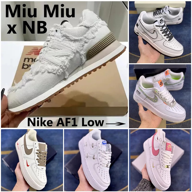 DUPE Ni ke AF1 Air Force 1 Low and MIU-MIU NB New-Balance Fashion Sneakers for Women and Men Spor... | DHGate