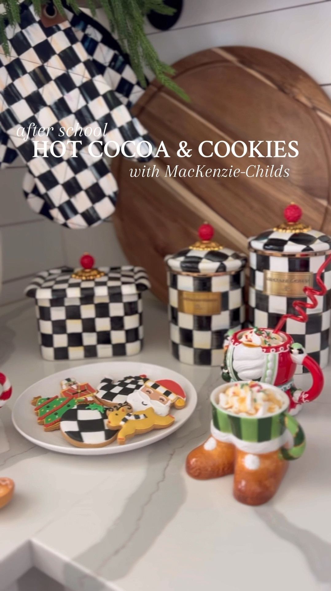 My kids have been working so hard in school, so I decided to surprise them with a little after school hot cocoa and cookies with the help of MacKenzie-Childs and Biscuiteers! Everything turned out so cute and they absolutely loved it!♥️🎅🏼🎄 The holiday collection from MacKenzie-Childs is sure to help you celebrate the joy of the holidays surrounded by your family and friends, too! You can start or grow your collection or find that perfect Christmas gift for someone else at the LTK link in my bio!

#LTKHome #LTKGiftGuide #LTKHoliday