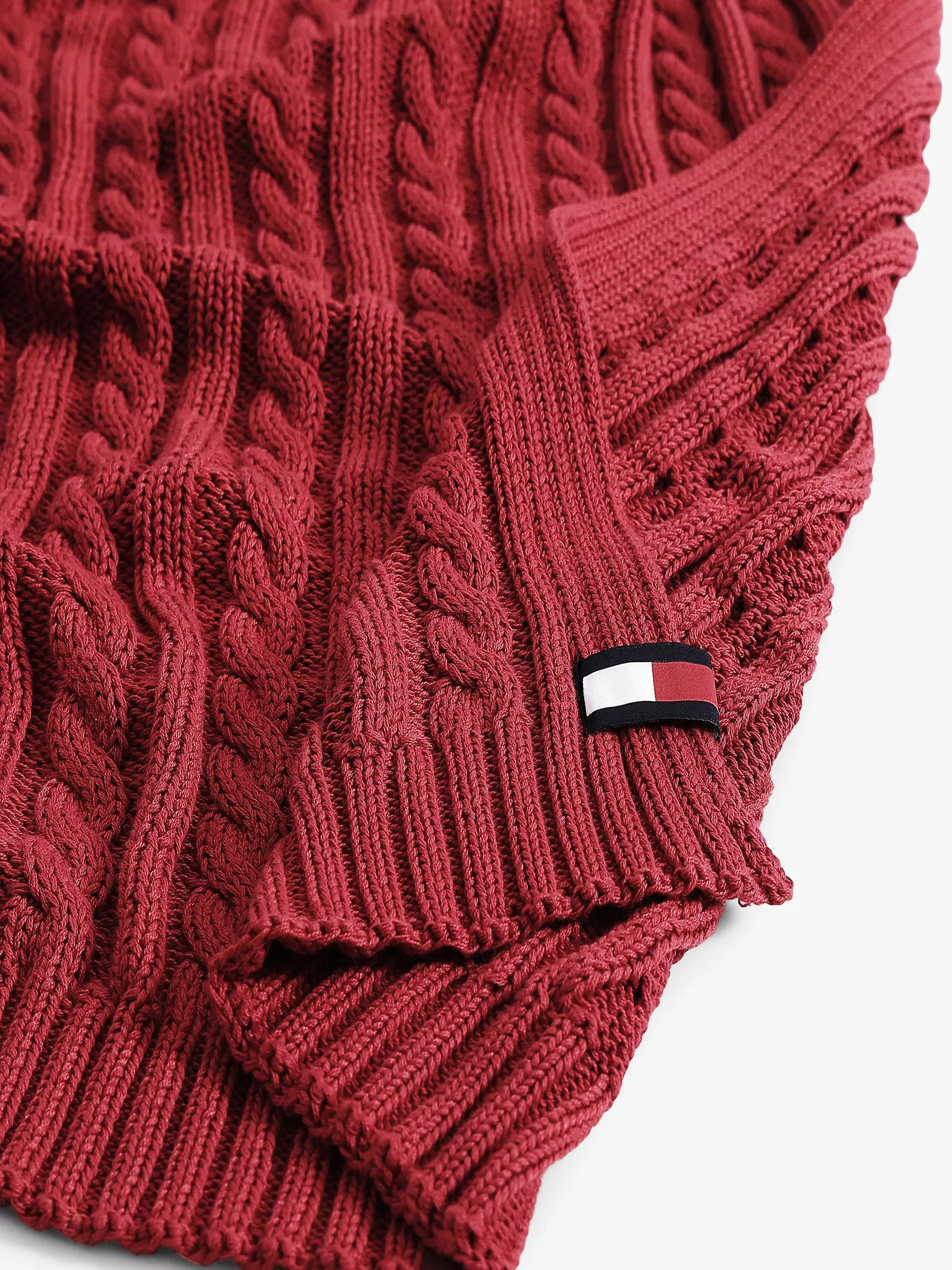 Cable Knit Blanket | Tommy Hilfiger | Tommy Hilfiger (US)
