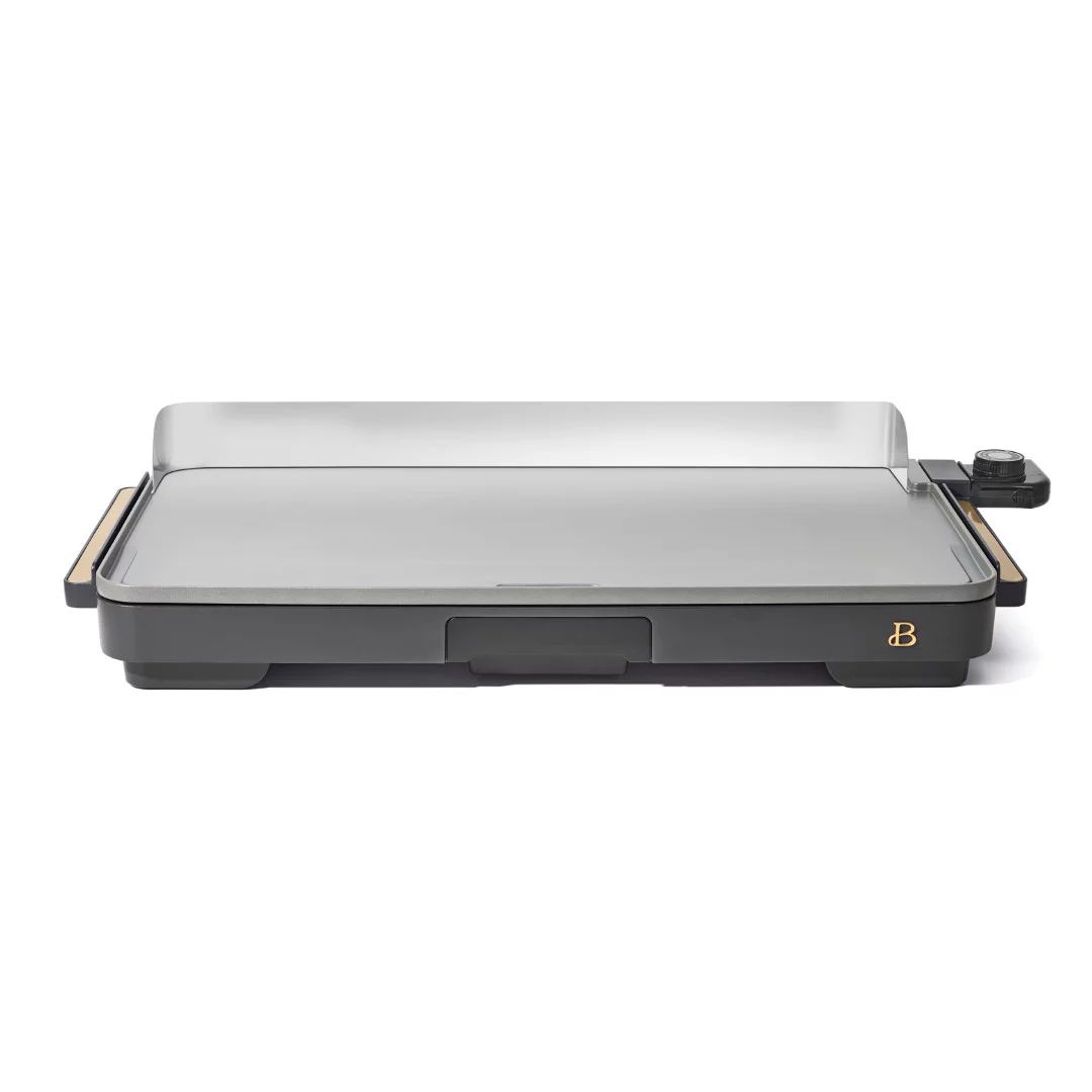 Beautiful XL Electric Griddle 12" x 22"- Non-Stick, Oyster Grey by Drew Barrymore | Walmart (US)