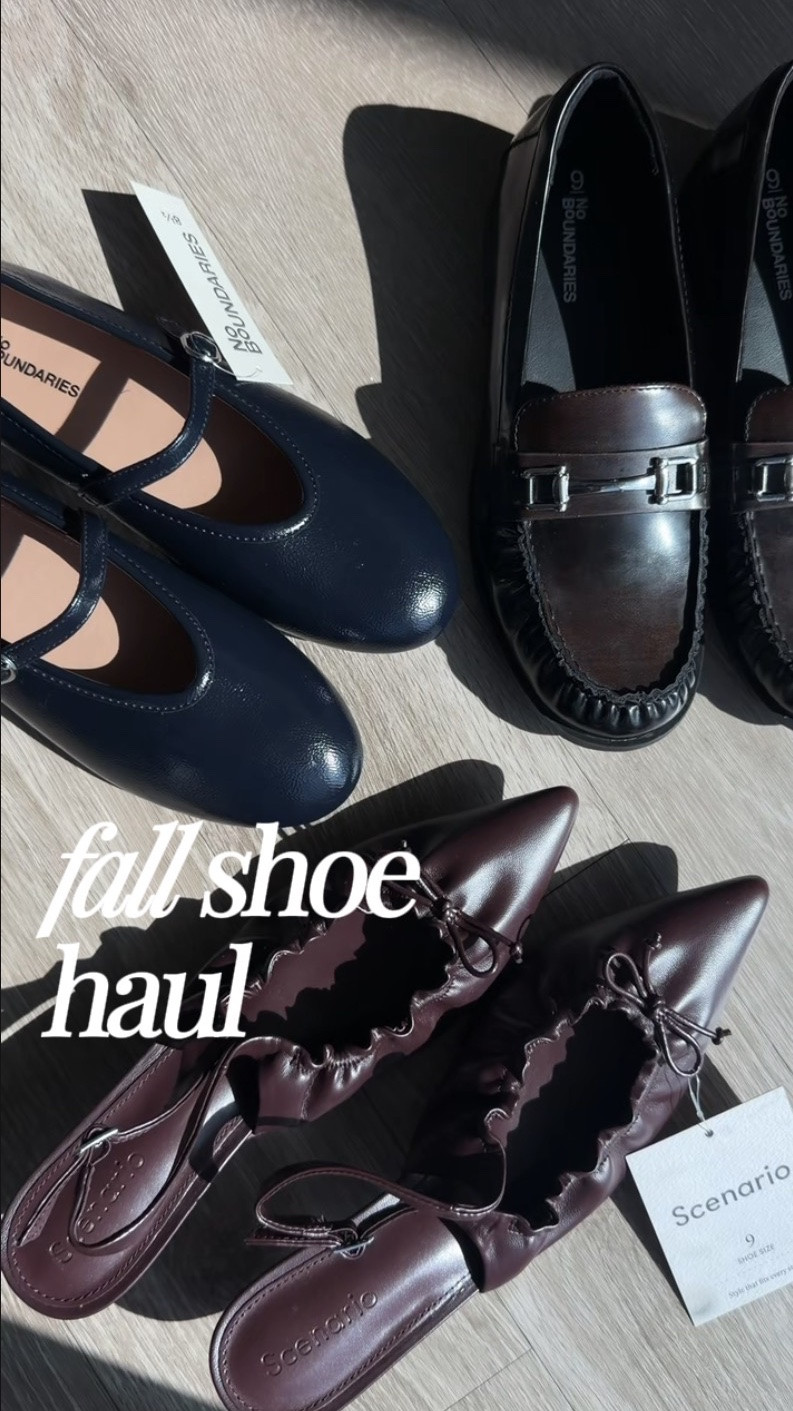 AAffordable dress shoes for your fall wardrobe!🤎 

Walmart shoes, Mary Jane ballet flats, loafers, kitten heels, budget shopping, new shoes, dressy, workwear, work outfits

#LTKootd #LTKWorkwear