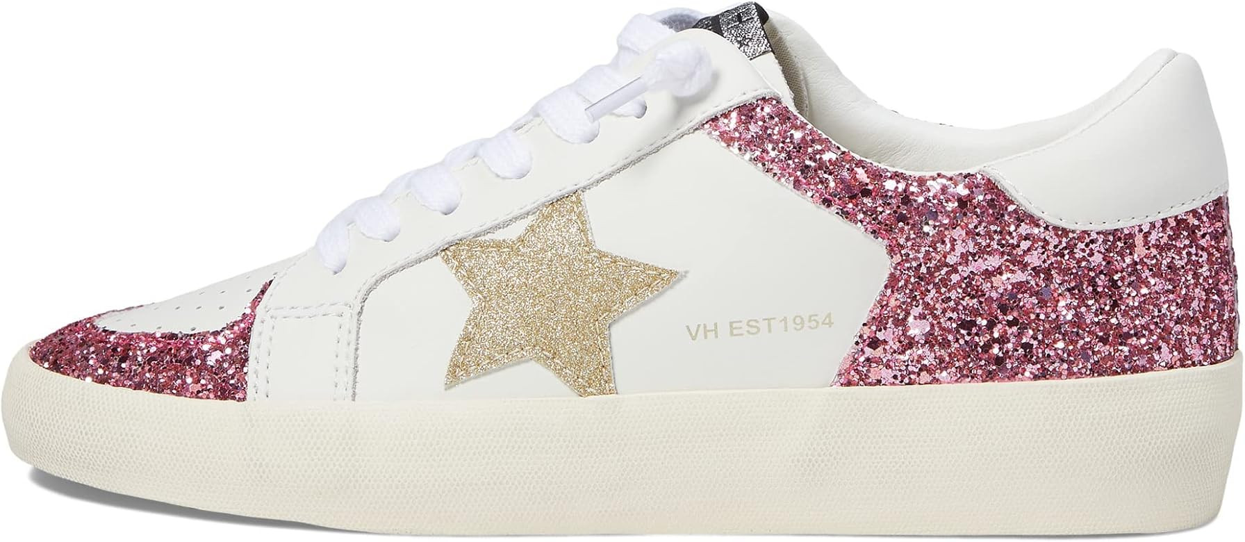 VINTAGE HAVANA Womens Reflex Lace Up Sneakers Casual Shoes Casual - Off White | Amazon (US)