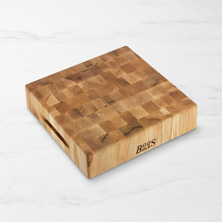 Boos End-Grain Square Chopping Block, Maple | Williams-Sonoma