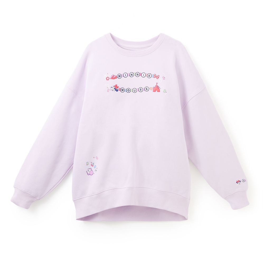 Minnie Mouse Friendship Bracelet Pullover Sweatshirt for Women | Disney Store