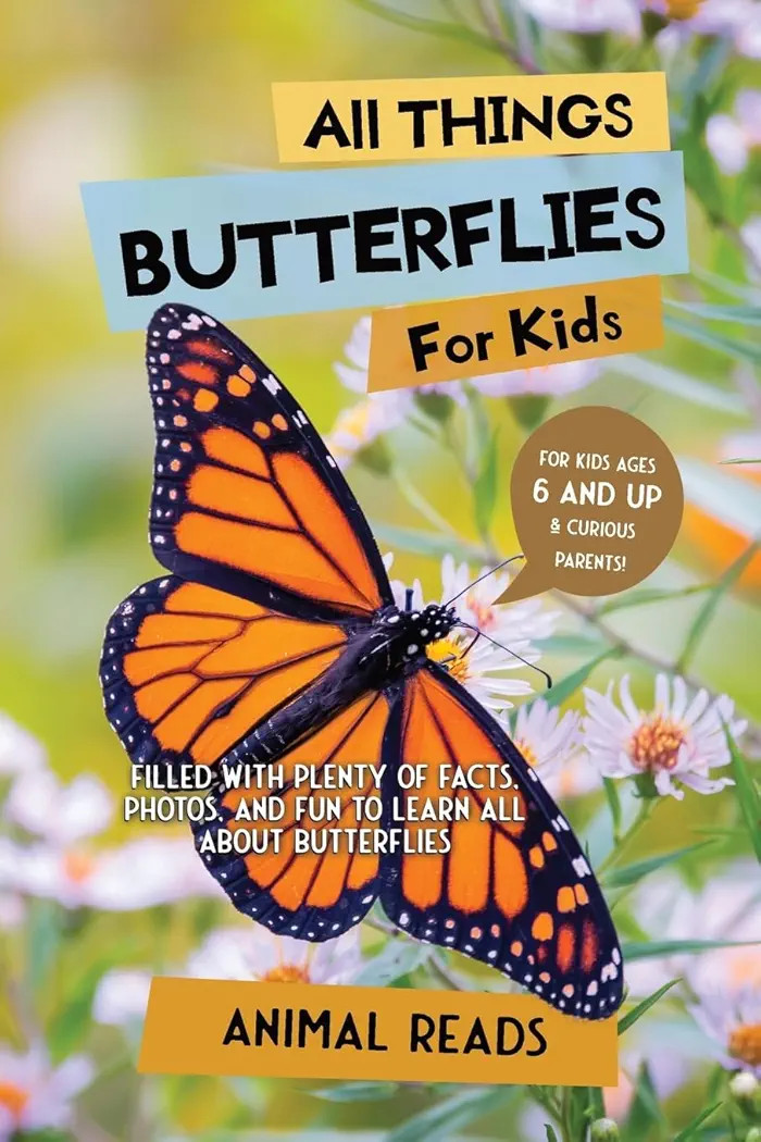 All Things Butterflies For Kids: Filled With Plenty of Facts, Photos, and Fun to Learn all About Butterflies | Amazon (US)